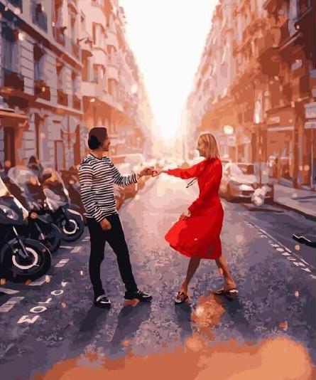 Картина за номерами Brushme "Кружить голову ай до упаду" 40х50 см (BK-GX29262)