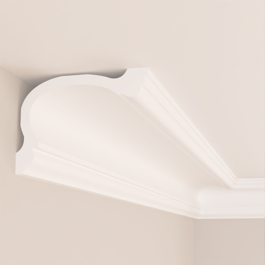 Карниз полиуретановый Gaudi Decor C 966 89x120x2000 мм (25394114)