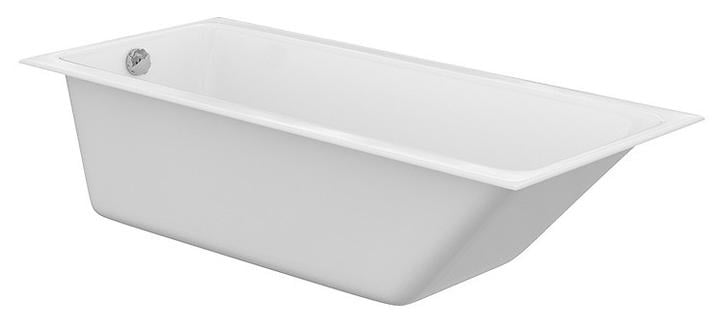 Ванна акрилова прямокутна Cersanit Crea універсальна з ніжками 300 л ТИП 6 180х80 см Білий