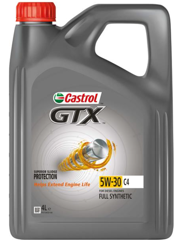 Моторне мастило Castrol GTX Ultraclean 5W-30 4 л (CAS GTX C4 5W30/4L)