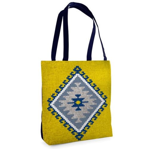 Сумка тканевая Presentville Tenderness Орнамент Желтый (ST 22U026 TSI) Сумка тканевая Presentville Tenderness Орнамент Желтый (ST 22U026 TSI)