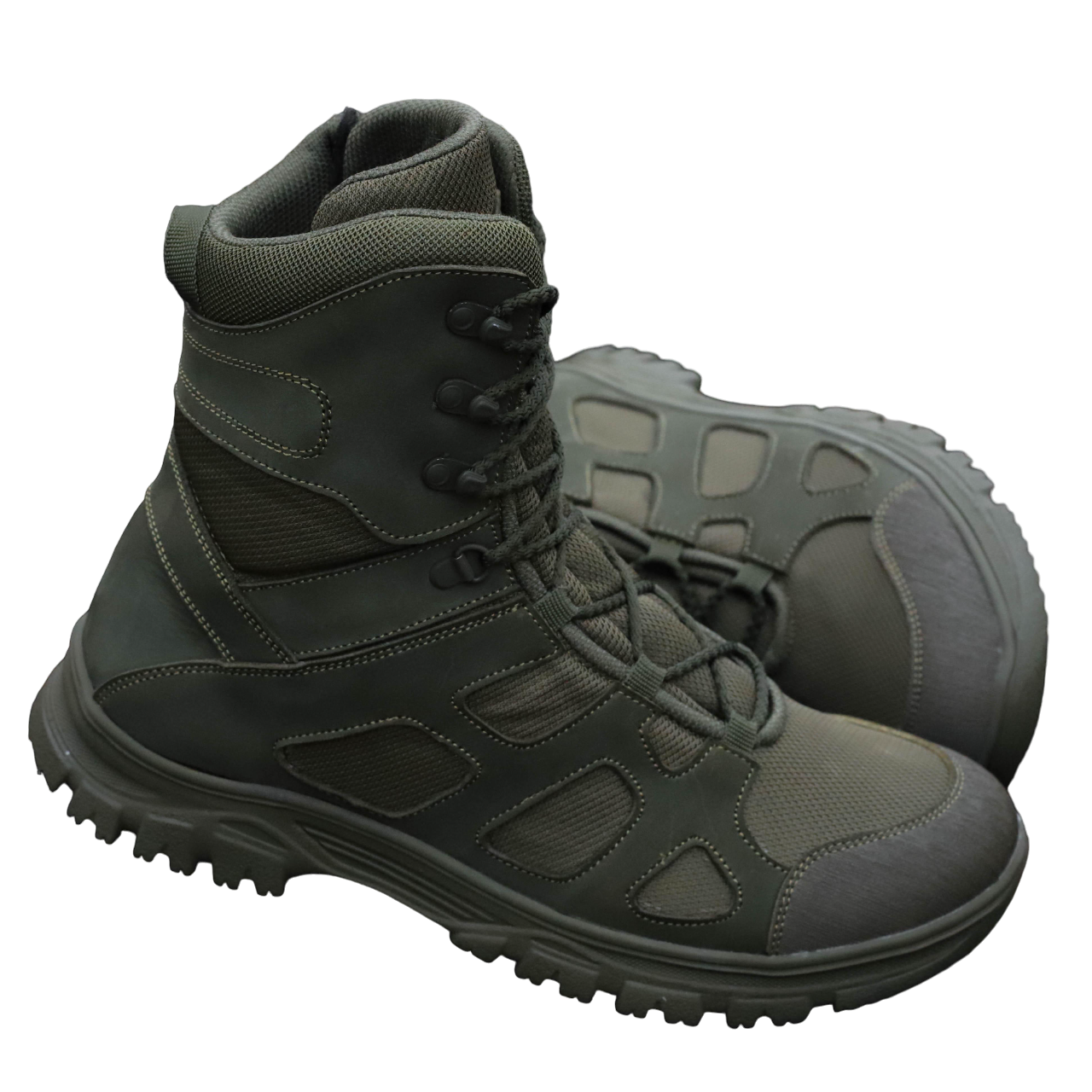 Берці літні FCT Design Скіф із блискавкою полегшені р. 41 Хакі (11061163)