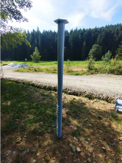 Геошуруп без цинкування 76x3x4000 мм - фото 3 Геошуруп без цинкування 76x3x4000 мм - фото 3