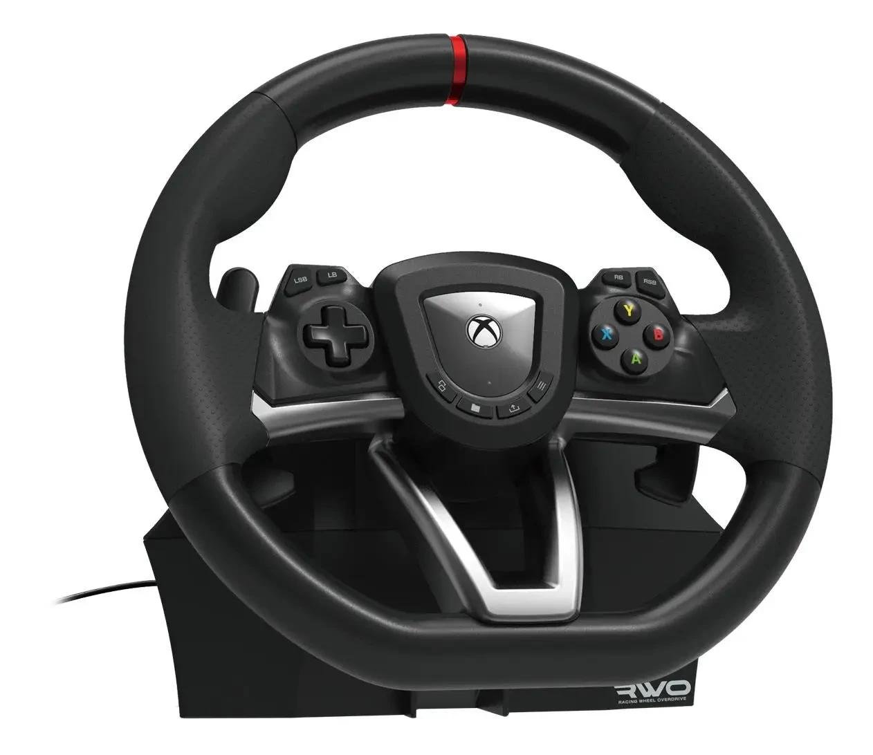 Ігровий комплект кермо та педалі HORI Racing Wheel Overdrive Designed for Xbox Series X/S/PC (AB04-001U) Ігровий комплект кермо та педалі HORI Racing Wheel Overdrive Designed for Xbox Series X/S/PC (AB04-001U)