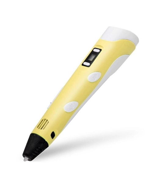 3D-ручка 2 для рисования с пластиком 200 м Фиолетовый/Разноцветный