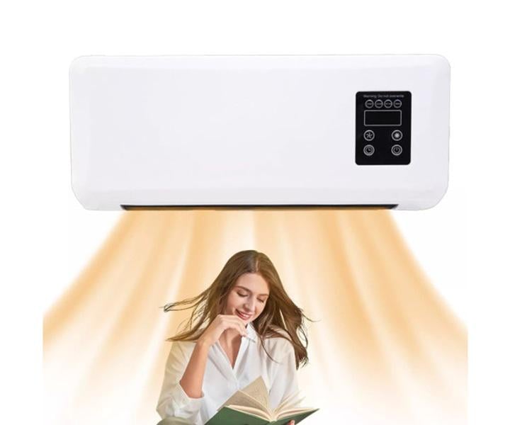 Тепловентилятор настінний Domotec MS-5962 1200 Вт White (22931799) - фото 2