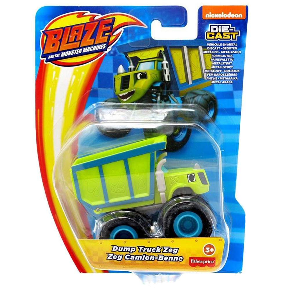 Машинка Fisher Price Blaze and the monster machines Dump Truck Zeg (CGF20-4)