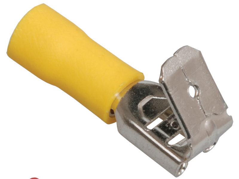 Наконечник изолированный смешанный УЕК РпИо 6,0-7,5-0,8 4-6 мм2 7,5х0,8 мм 20 шт. Желтый (URO-4-10-3-100)