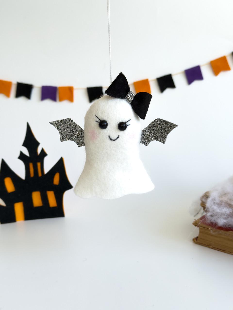 Игрушка Призрачок с бантиком и крылышками 10 см (29528504) - фото 4 Игрушка Призрачок с бантиком и крылышками 10 см (29528504) - фото 4