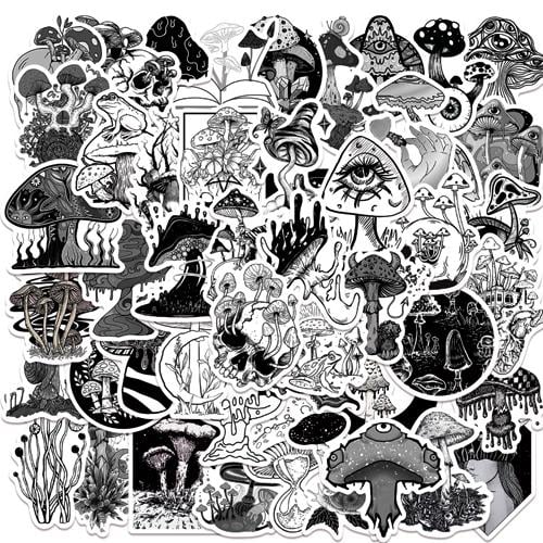 Набор наклеек Mushrooms 50 шт. (3180)