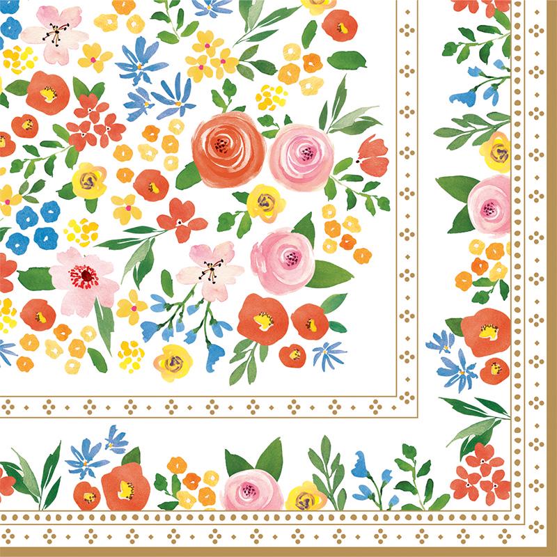 Набор бумажных салфеток Easy Life Boho Flowers 33х33 см 20 шт. (111005823)