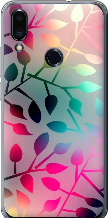 Чехол на Meizu Note 9 Листья (2235t-1689-42517)