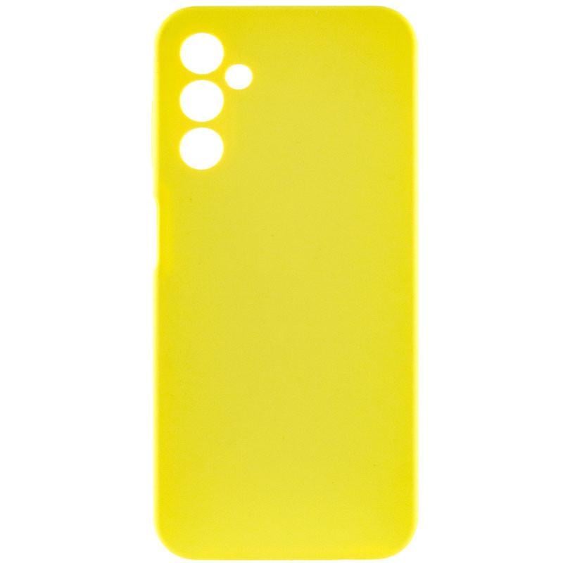 Противоударный Чехол Silicone Cover Lakshmi Full Camera (AAA) для Samsung Galaxy A25 5G Yellow