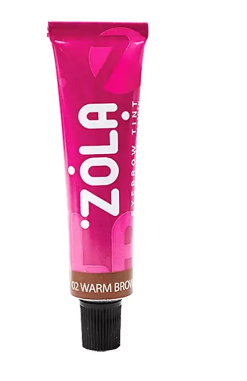 Краска для бровей Zola Eyebrow Tint 02 Warm brown 15 мл - фото 1