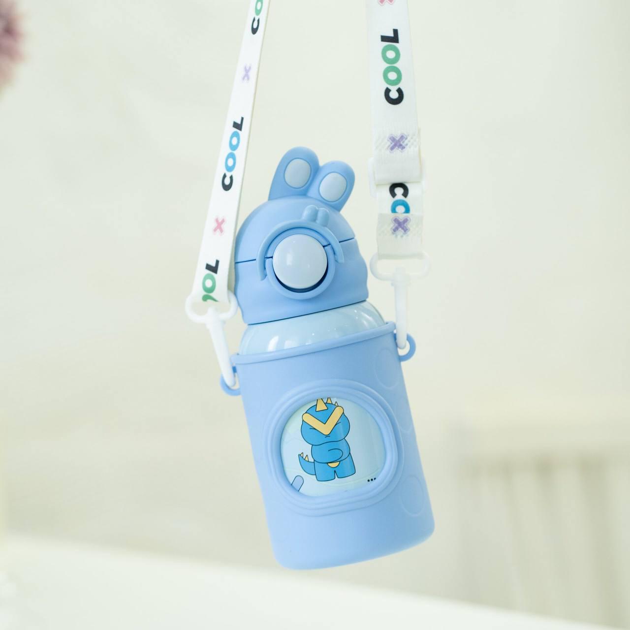 Термос детский Зайчик 500 мл Синий (cbee4c8d) - фото 5