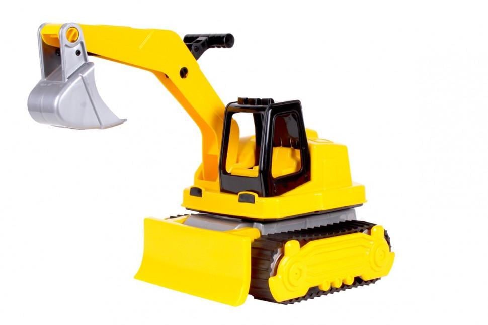 Іграшковий Трактор 6276txk з рухомими деталями Жовтий (RLT16085s18380)