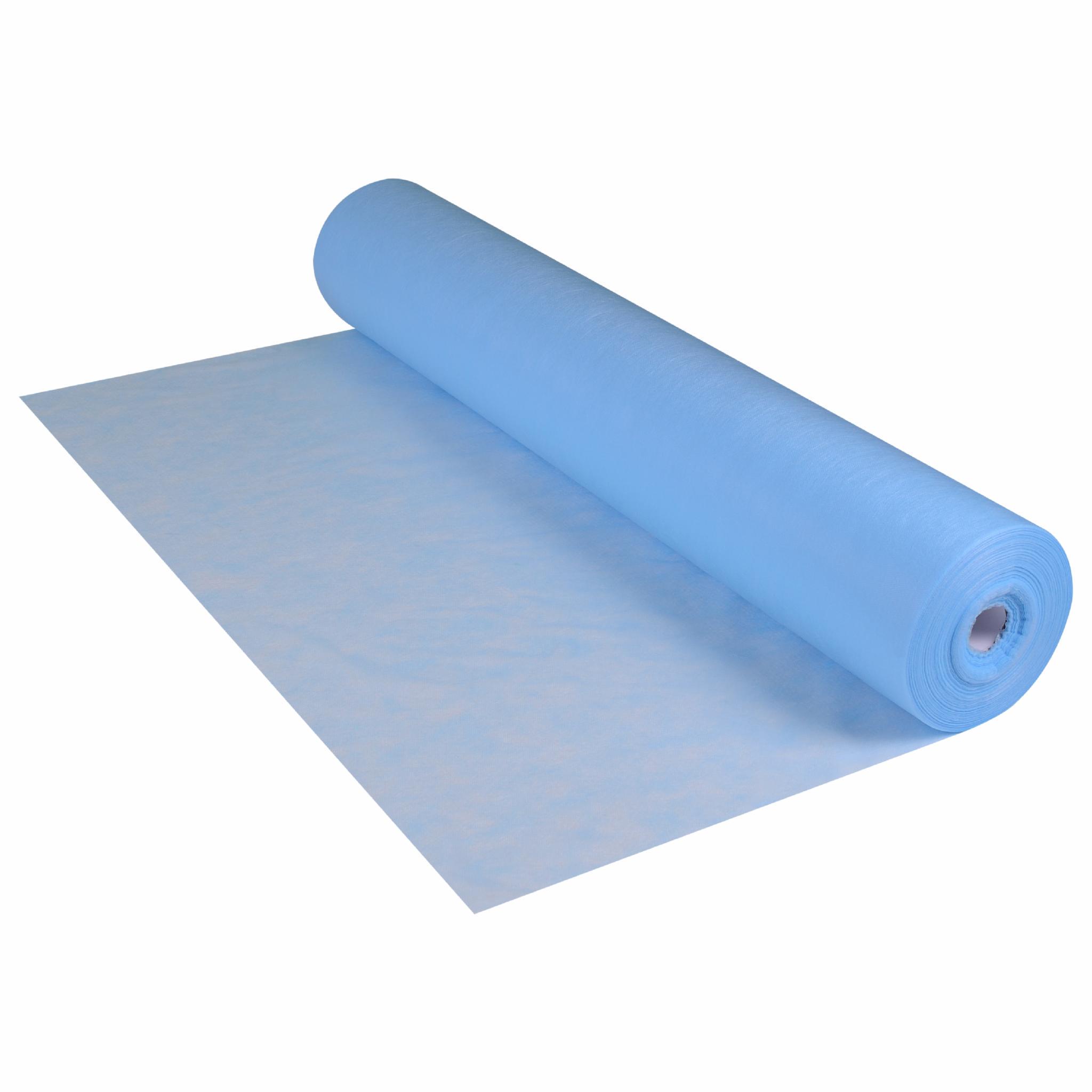 Простыни одноразовые Monaco Style 0,8х200 м рулон Голубой - фото 3