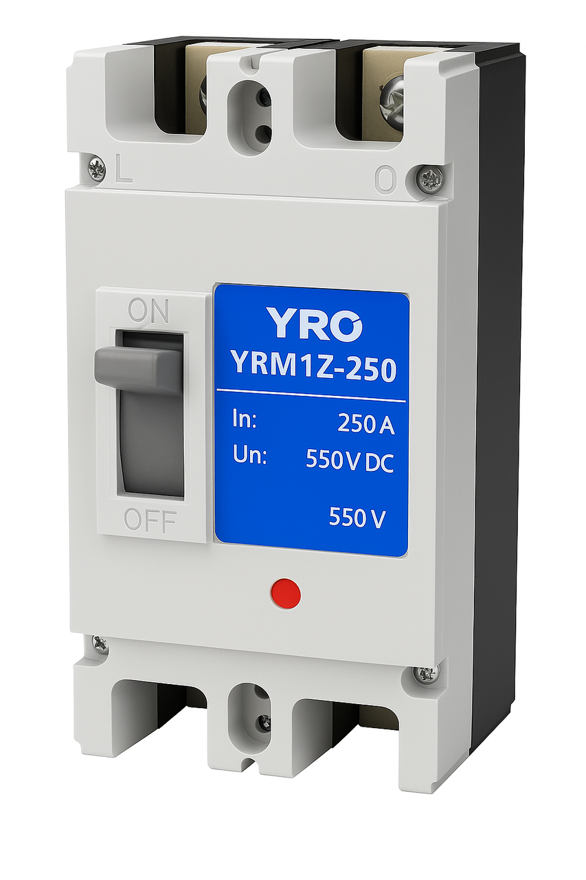 Автоматичний вимикач постійного струму YRO YRM1Z-250 DC 2P 250A 550V (29726119)