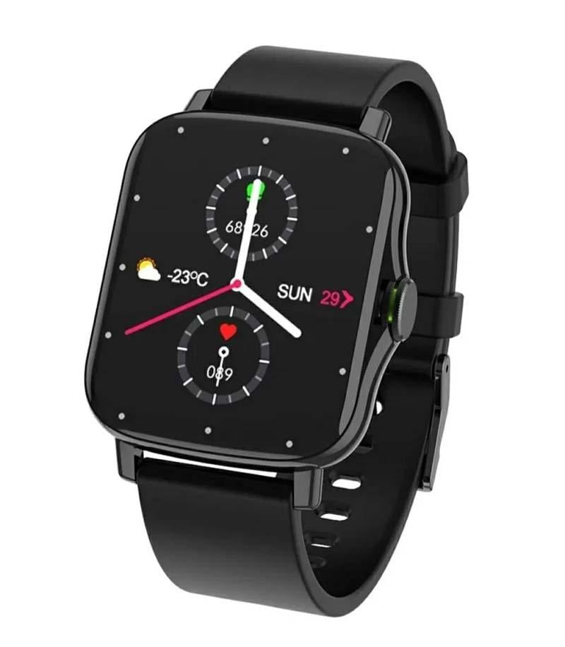 Смарт-часы Lemfo FM08 дисплей 1,69" с встроенным микрофоном Черный