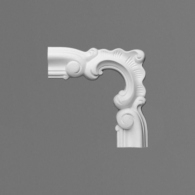 Угловой элемент для молдингов Orac Decor P8030D дюрополимерный