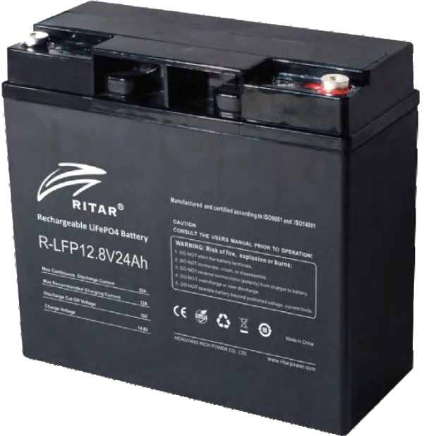 Батарея акумуляторна Ritar R-LFP12.8V24AH (2999649663)