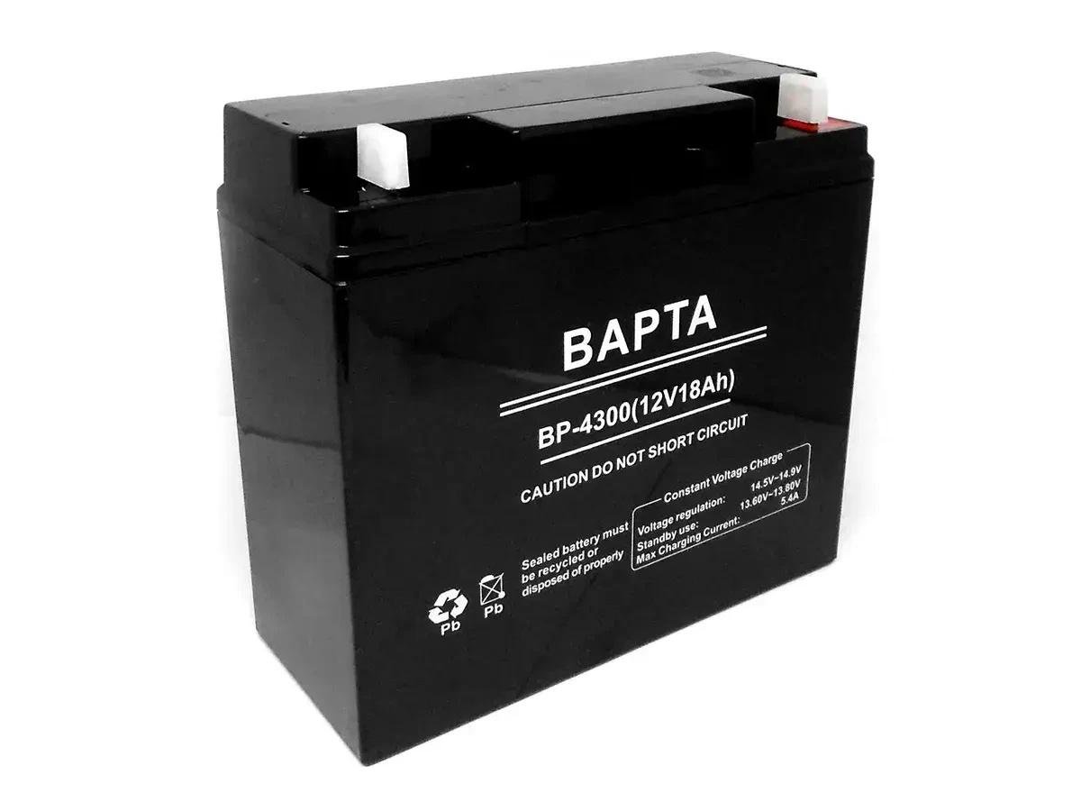 Батарея аккумуляторная BAPTA 12В 18Ач 181х77х167 мм BP-4300/7834 - фото 2