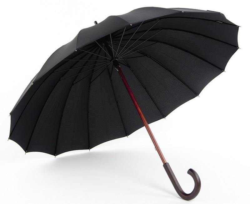 Зонт мужской трость Doppler механический D 104 мм Black (74166)