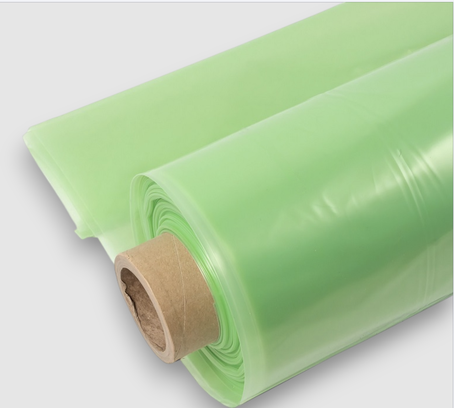 Плівка поліетиленова будівельна технічна вторинна 100 мкмx10 м Прозорий/Блакитний (183)