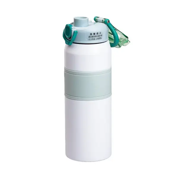 Термос з ручкою Sport YIWU з нержавіючої сталі з мундштуком 800 мл М'ятний (147-107-HP-14-6M) - фото 3 Термос з ручкою Sport YIWU з нержавіючої сталі з мундштуком 800 мл М'ятний (147-107-HP-14-6M) - фото 3