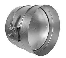 Дросель-клапан круглого перерізу d100 мм (1611-1) - фото 1 Дросель-клапан круглого перерізу d100 мм (1611-1) - фото 1