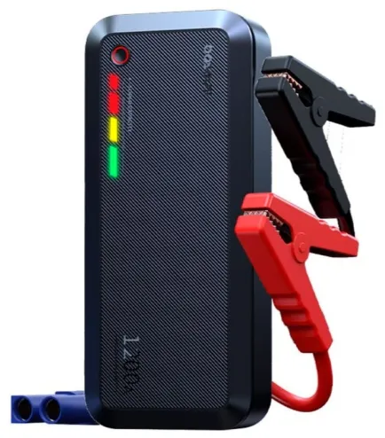 Пуско-зарядное устройство автомобильное BASEUS PrimeTrip VJ1 Supercapacitor Car Jump Starter 1200A C00269000121-00 Black Пуско-зарядное устройство автомобильное BASEUS PrimeTrip VJ1 Supercapacitor Car Jump Starter 1200A C00269000121-00 Black