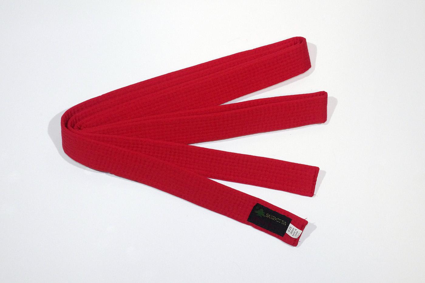 Пояс для единоборств Pine Tree 260 см Красный (67009)