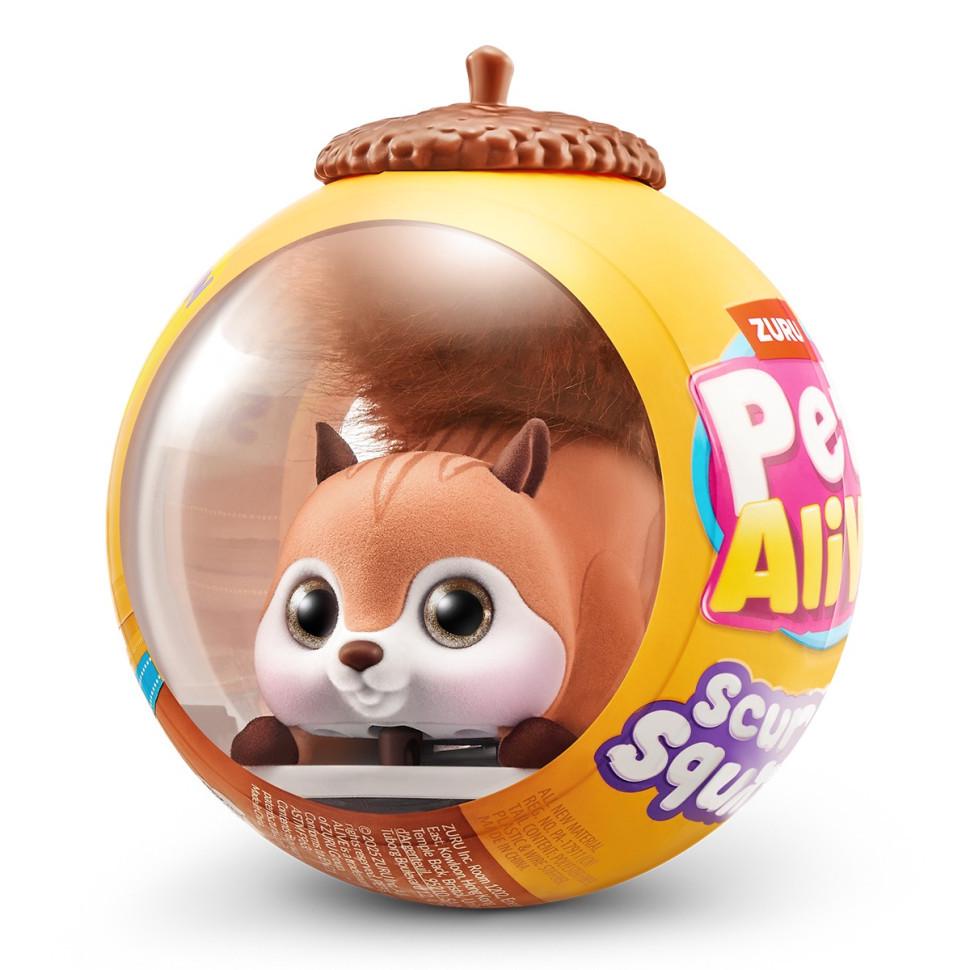 Мягкая игрушка интерактивная Pets & Robo Alive 9565E Белочка серии PETS ALIVE (2990439388)