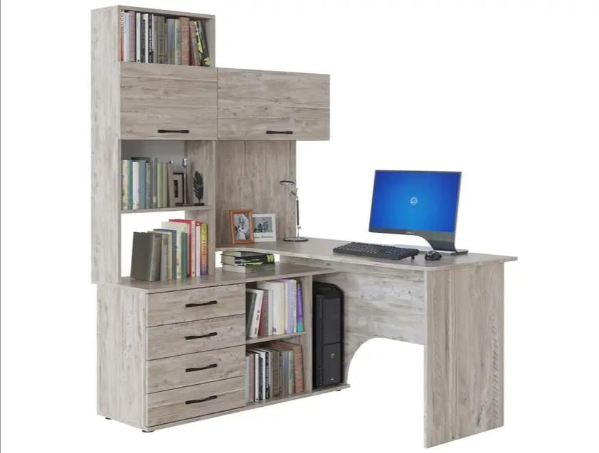 Комп'ютерний стіл кутовий з надбудовою Трюфель (1117885) - фото 1 Комп'ютерний стіл кутовий з надбудовою Трюфель (1117885) - фото 1