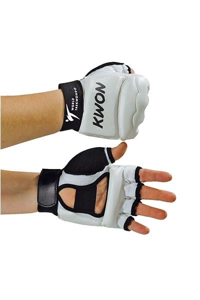Перчатки для тхэквондо KWON M Белый (65009)