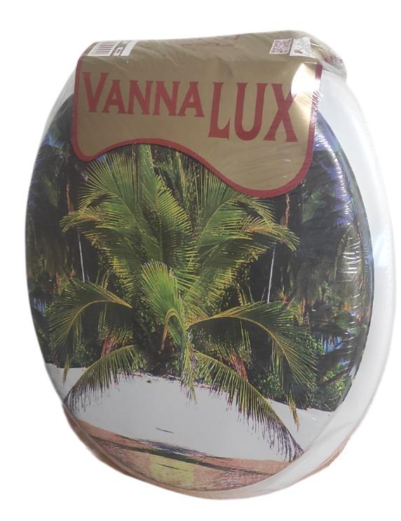 Сидение для унитаза мягкое Vanna Lux с рисунком (000031189-1)