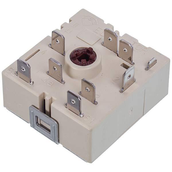 Переключатель мощности конфорок электроплиты Whirlpool 481231038481/EGO 50.55021.100 (00000006156) - фото 3 Переключатель мощности конфорок электроплиты Whirlpool 481231038481/EGO 50.55021.100 (00000006156) - фото 3