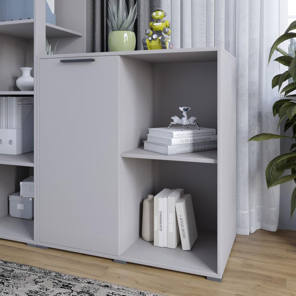 Тумба однодверна Lion Краш 82x43x86 см Кашемір (000-000-2550)