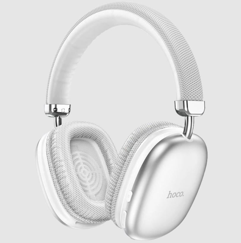 Наушники беспроводные Hoco W35 AUX/TF Silver (12058940)