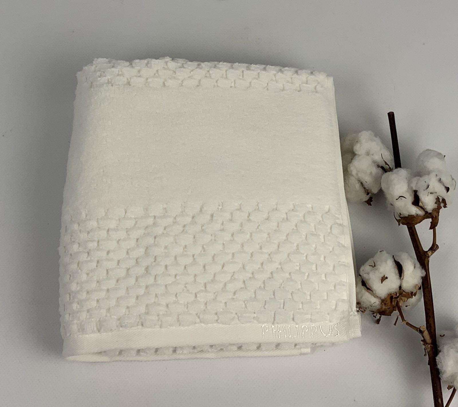 Полотенце Philippus Microcotton Mars А362 50x90 см Молочный (CN30633)