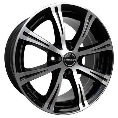 Диски на авто Borbet X8 R15 W7 PCD4x98 ET35 DIA64.1 Black Polished