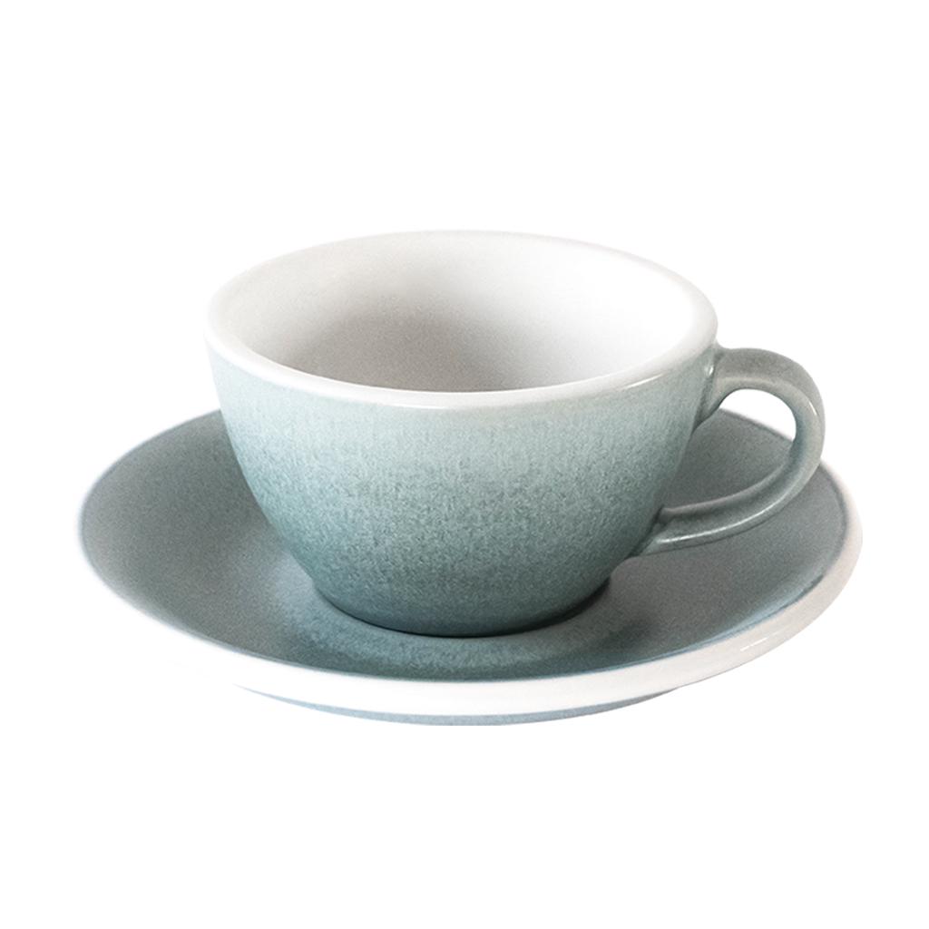 Набор Loveramics EGG Flat White Cup and Saucer чашка и блюдце 150 мл Mineral Colours Ледник