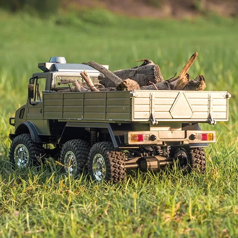 Машина радіокерована JJRC C8823 Mercedes Unimog 6x6 Сірий - фото 5 Машина радіокерована JJRC C8823 Mercedes Unimog 6x6 Сірий - фото 5