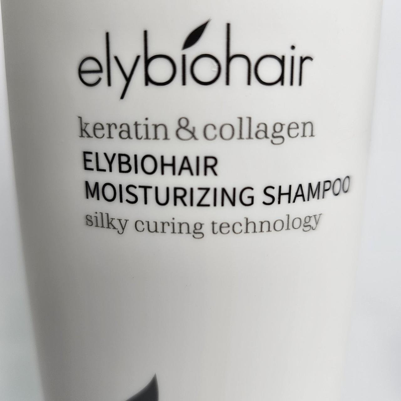 Шампунь для волос Elybiohair Moisturizing Keratin@collagen 1 л (25713144) - фото 4 Шампунь для волос Elybiohair Moisturizing Keratin@collagen 1 л (25713144) - фото 4