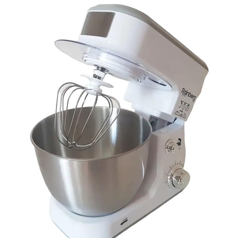 Кухонный комбайн Rainberg Rb-8082 3200 Вт с чашей 5 л 3 насадки 6 скоростей (ws17229) Кухонный комбайн Rainberg Rb-8082 3200 Вт с чашей 5 л 3 насадки 6 скоростей (ws17229)
