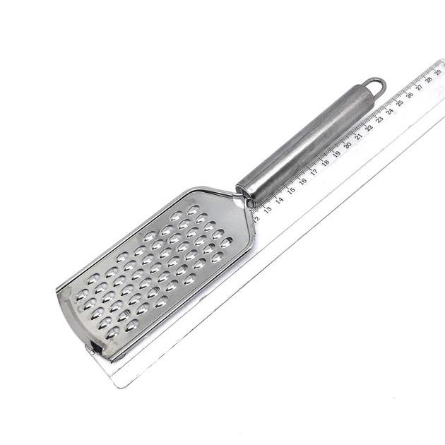 Терка из нержавеющей стали Good Idea 1014 односторонняя ручная Серый (33639909sp) - фото 4 Терка из нержавеющей стали Good Idea 1014 односторонняя ручная Серый (33639909sp) - фото 4