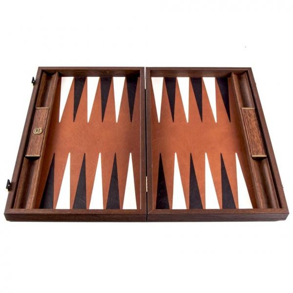 Нарди ексклюзивні світло коричнева шкіра BDE1ABR