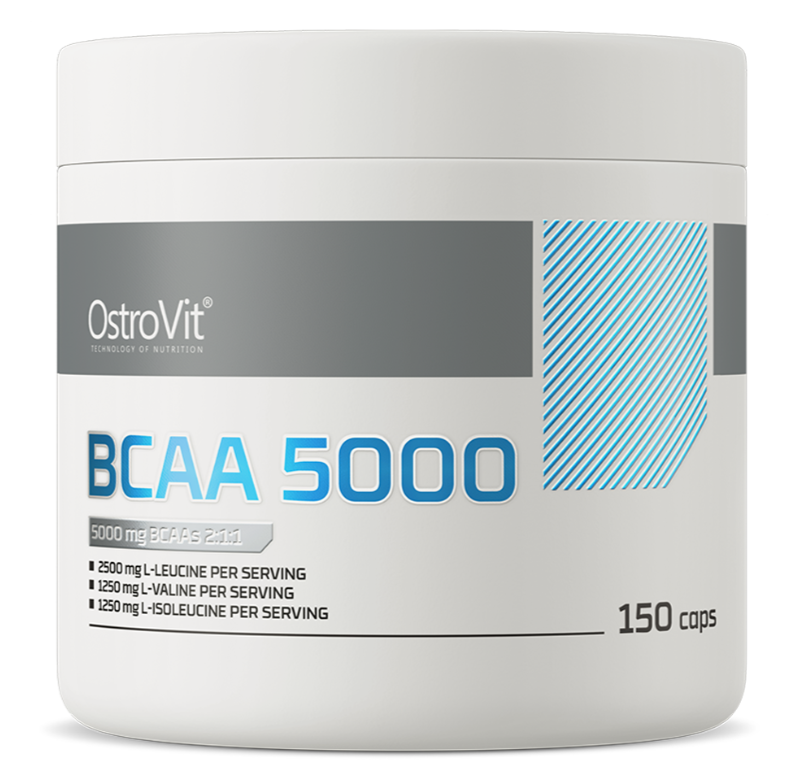 Аминокислоты ВСАА OstroVit BCAA 5000 150 капсул