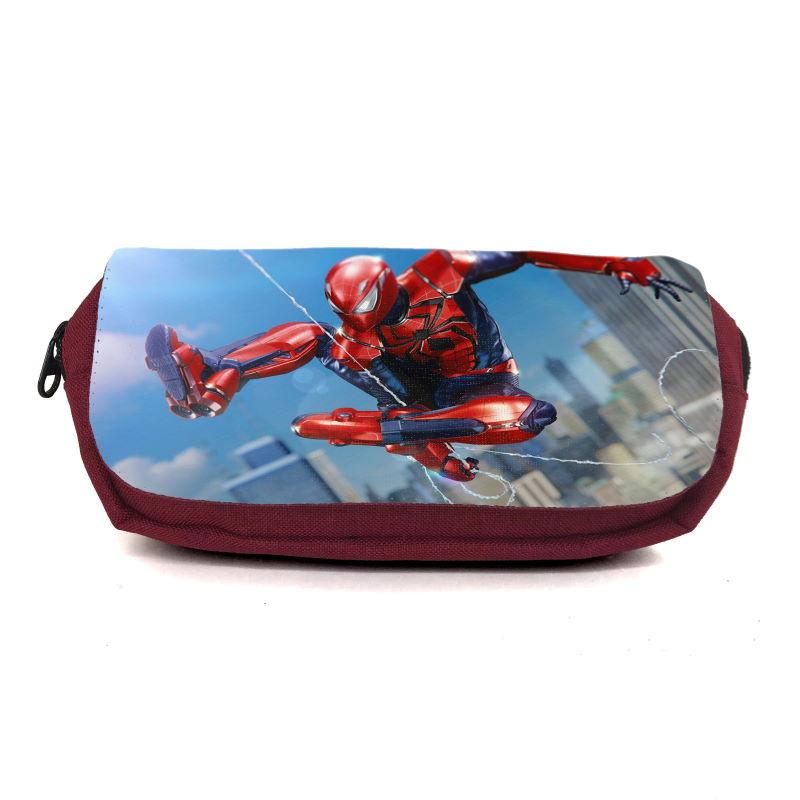Пенал школьный Паук Spiderman-07 Бордовый (1559444055)