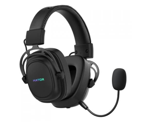 Наушники Hator Hypergang Wireless Tri-mode Black (HTA-850) - фото 3